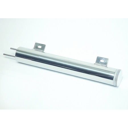 Mr Gasket 2 Diameter x 13 Length 1 Pint Capacity 14 Inlet Polished Stainless Steel 9130G